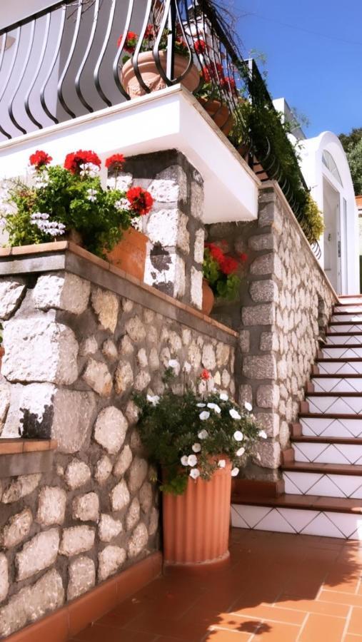 Marvelous Sea View Villa Капри Экстерьер фото